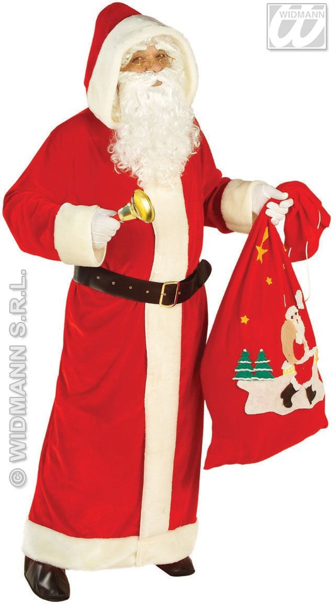 Kerst & Oud & Nieuw Kostuum | Santa Claus Kerstmanjas XL Kostuum | XL | Kerst | Verkleedkleding